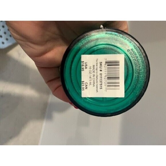 STARBUCKS Green Swirl Candy Cane 2022 Winter Christmas 16 oz Tumbler - Picture 7 of 7